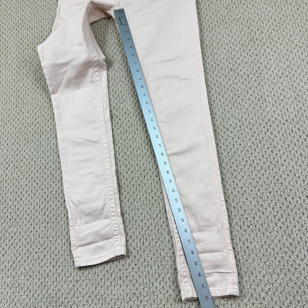 Miss Me Jeans Womens 26 Bubble Gum Pink Skinny Embroidered Rhinestone Cross - Picture 7 of 16